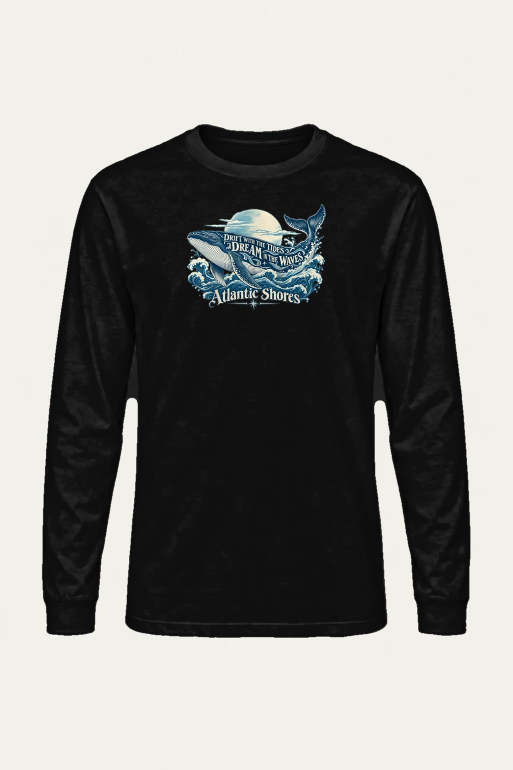 "Drift With The Tides" Unisex Longsleeve T-shirt | Gildan 2400