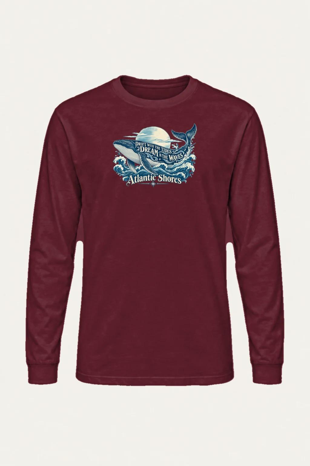 "Drift With The Tides" Unisex Longsleeve T-shirt | Gildan 2400