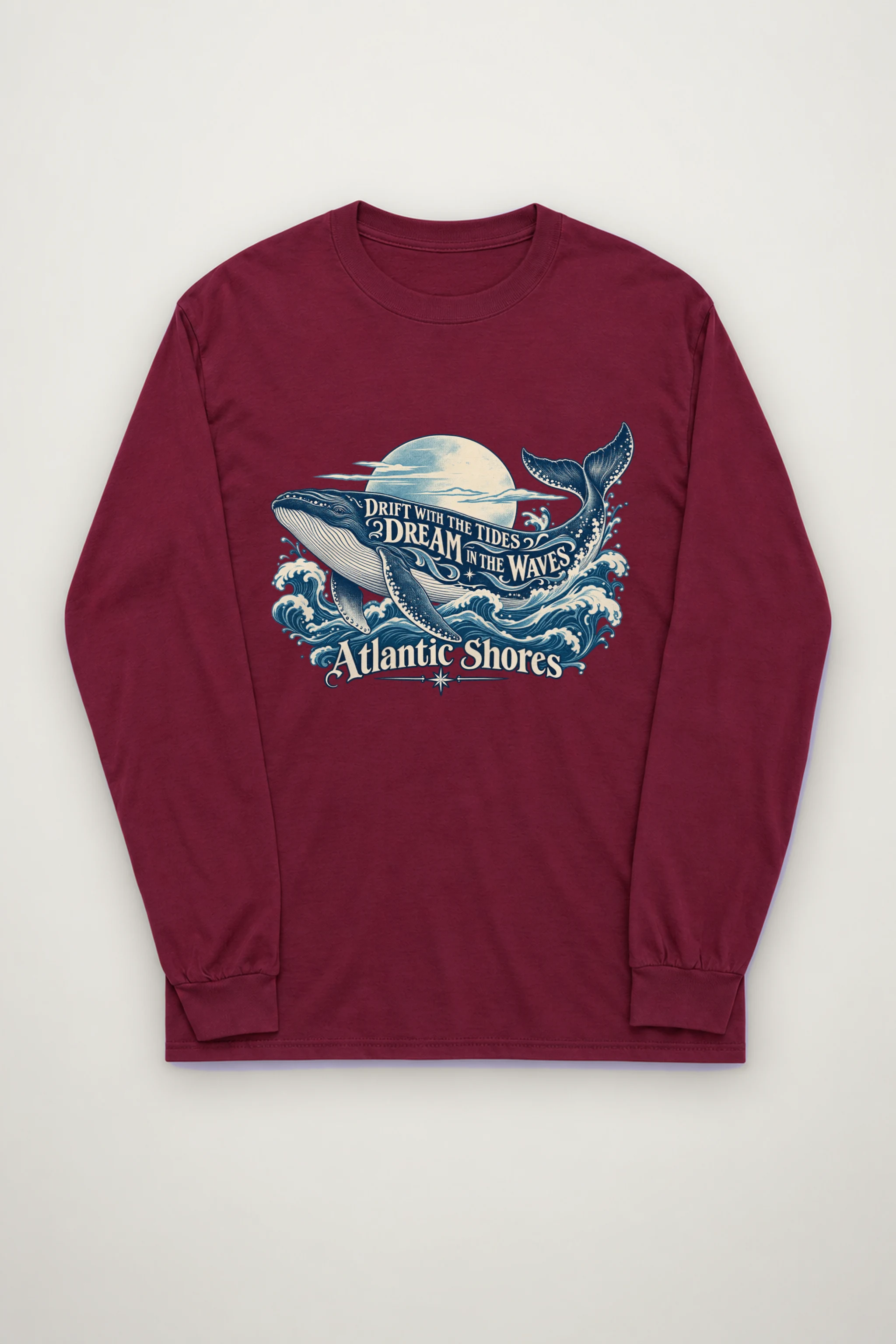 "Drift With The Tides" Unisex Longsleeve T-shirt