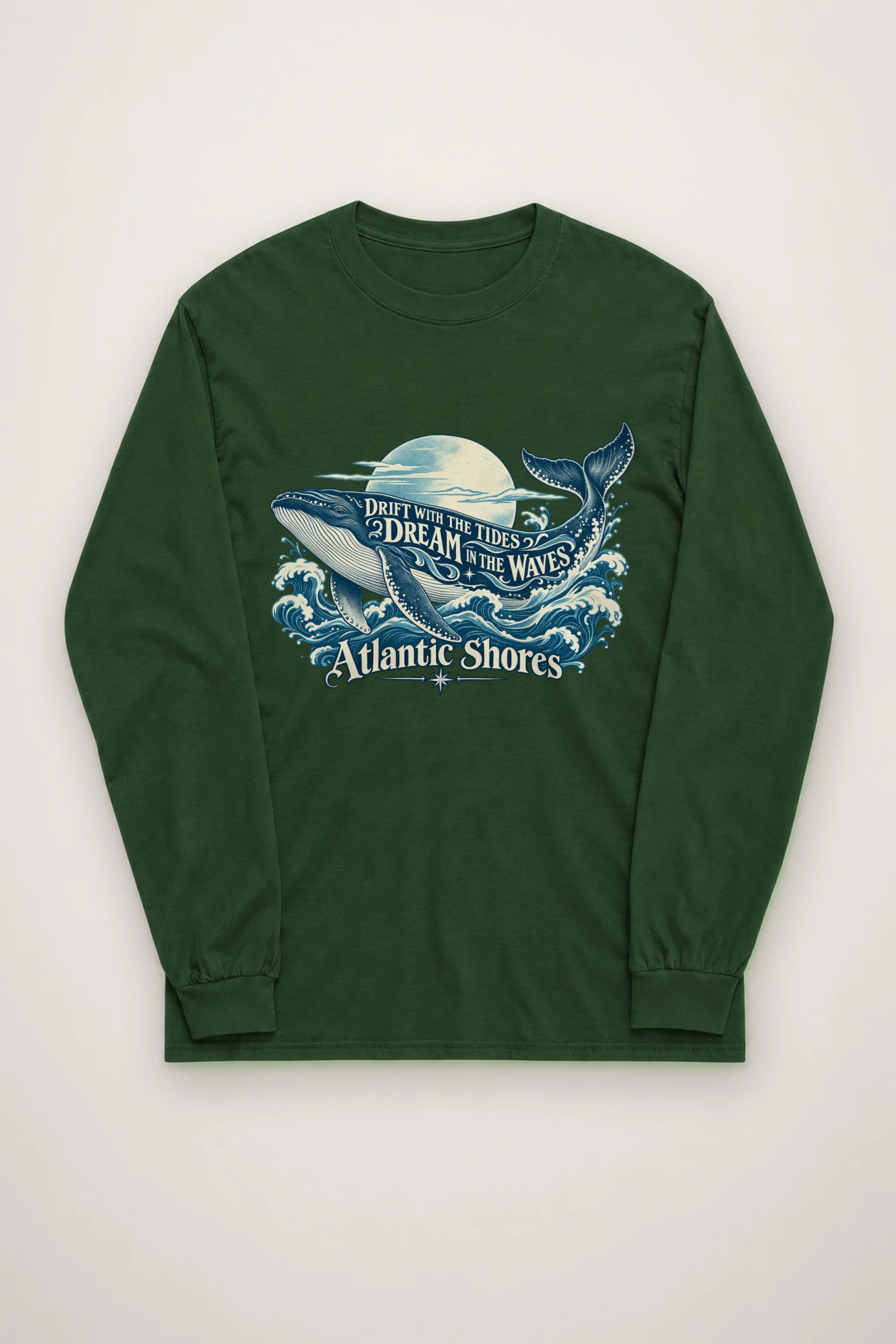 "Drift With The Tides" Unisex Longsleeve T-shirt