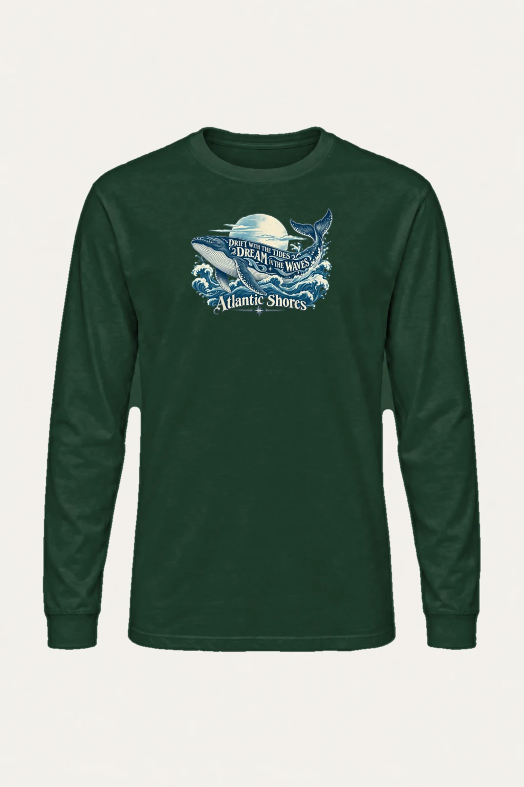 "Drift With The Tides" Unisex Longsleeve T-shirt | Gildan 2400