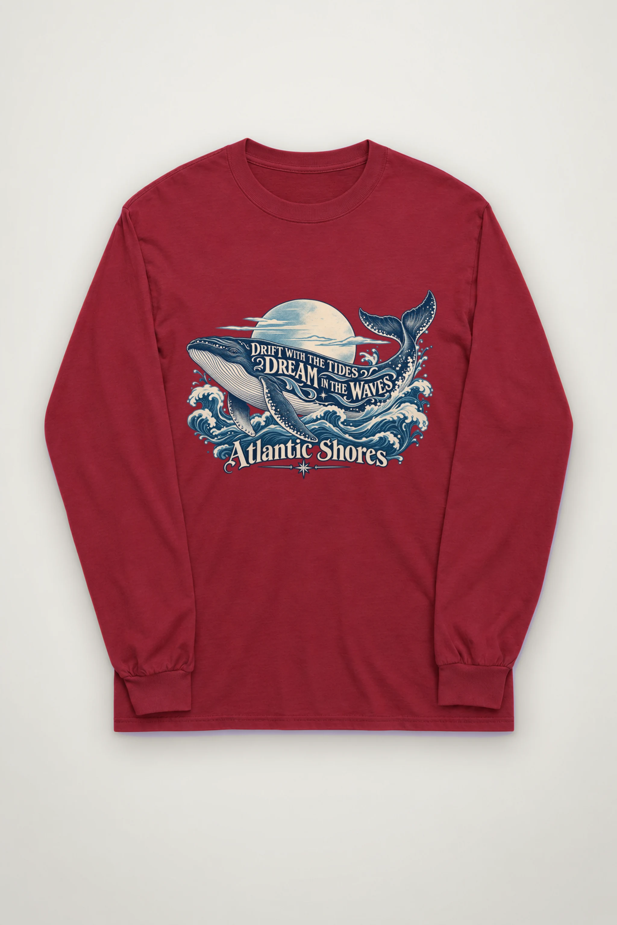 "Drift With The Tides" Unisex Longsleeve T-shirt