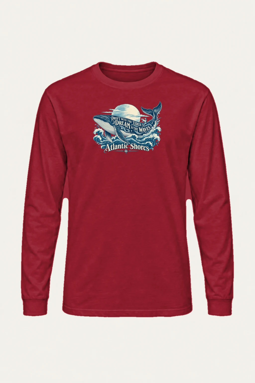"Drift With The Tides" Unisex Longsleeve T-shirt | Gildan 2400