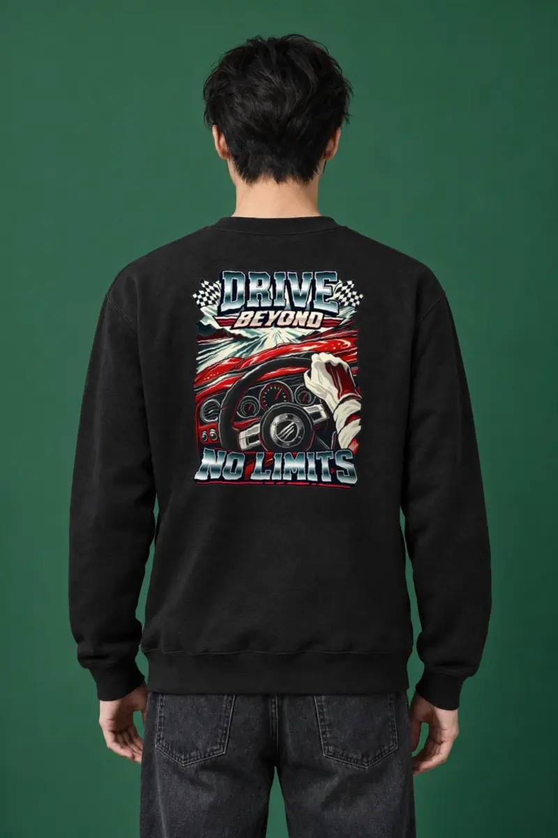 "Drive Beyond" Heavy Blend Unisex Crewneck Sweatshirt
