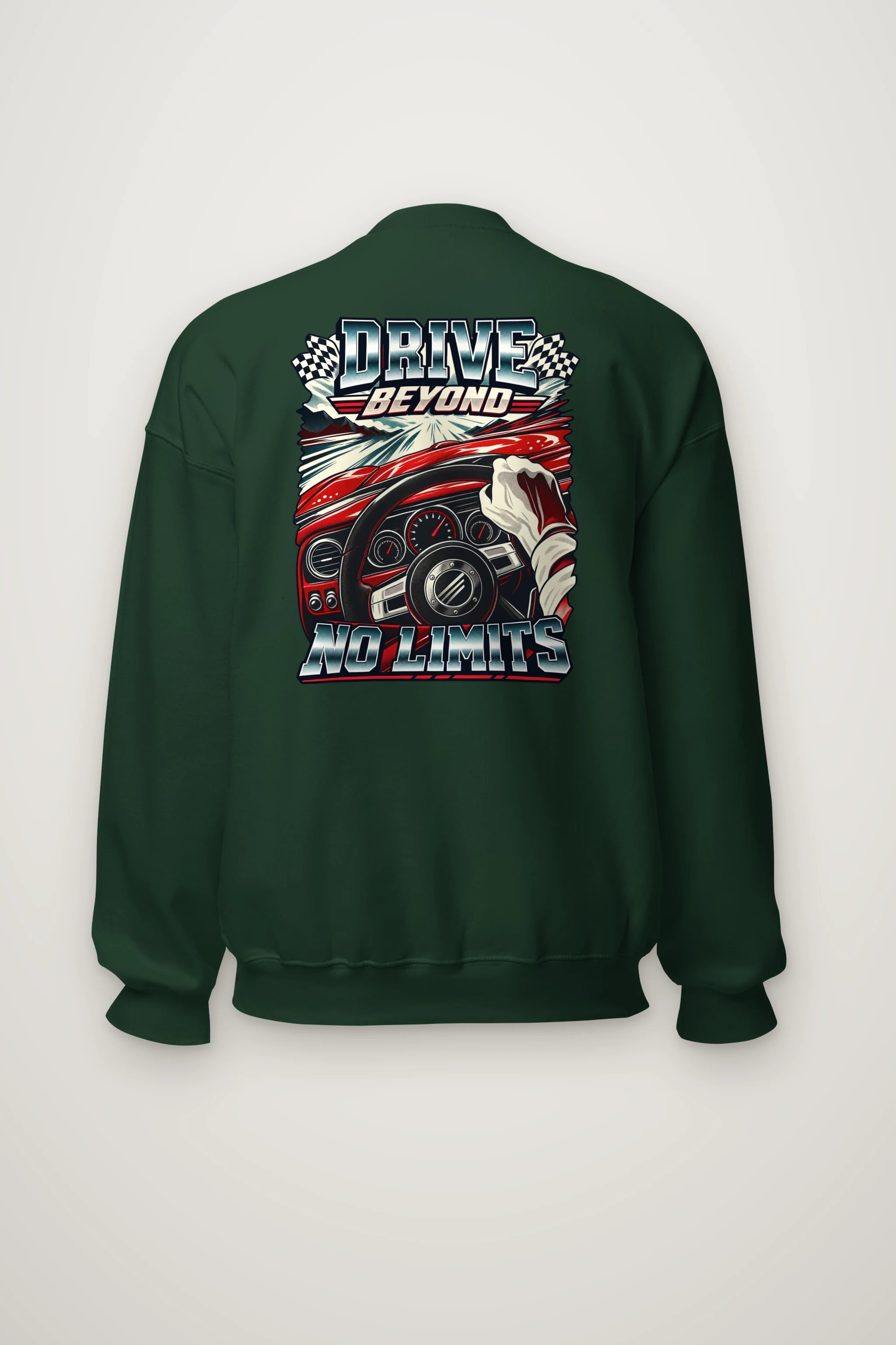 "Drive Beyond" Heavy Blend Unisex Crewneck Sweatshirt