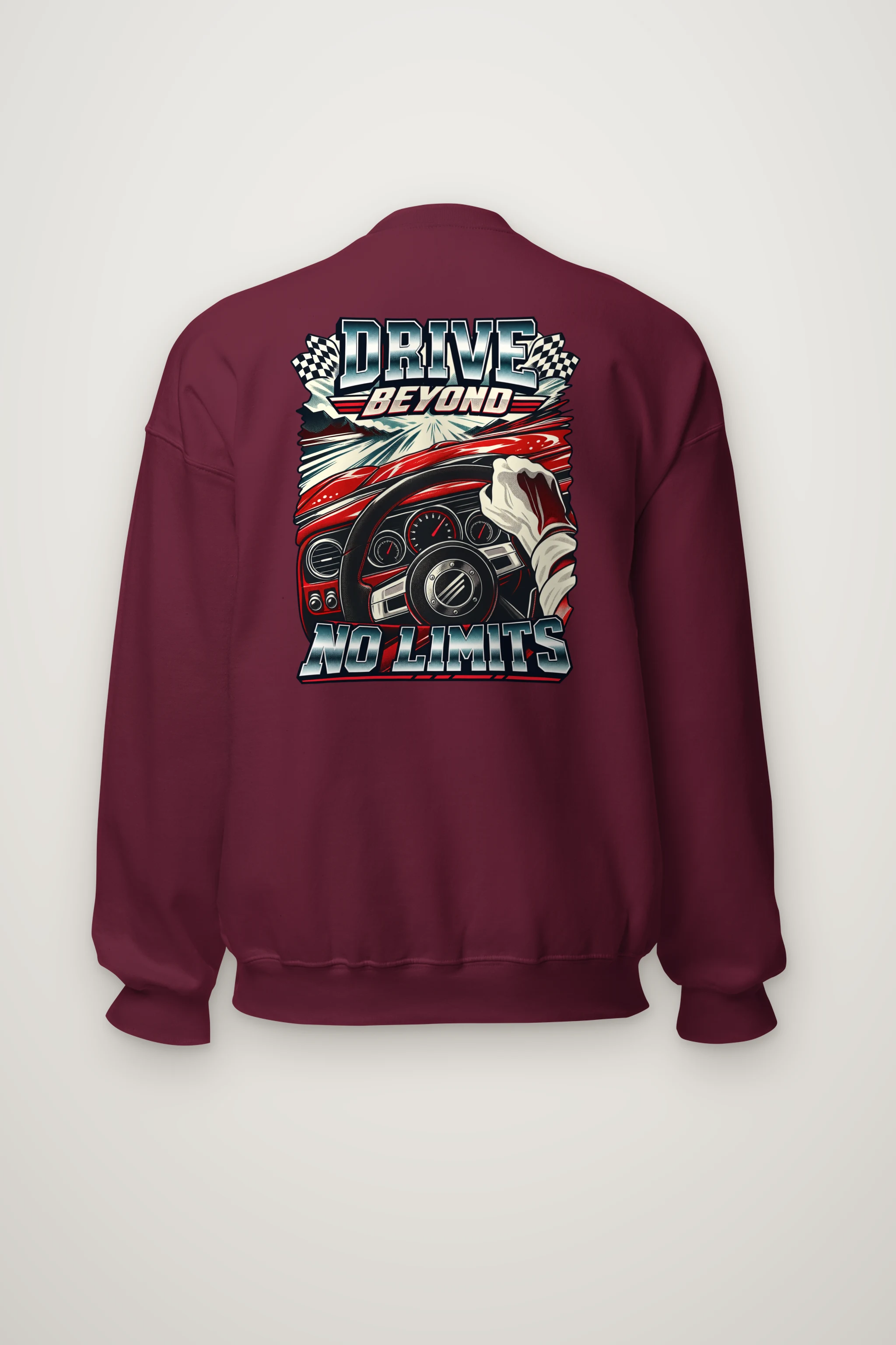 "Drive Beyond" Heavy Blend Unisex Crewneck Sweatshirt