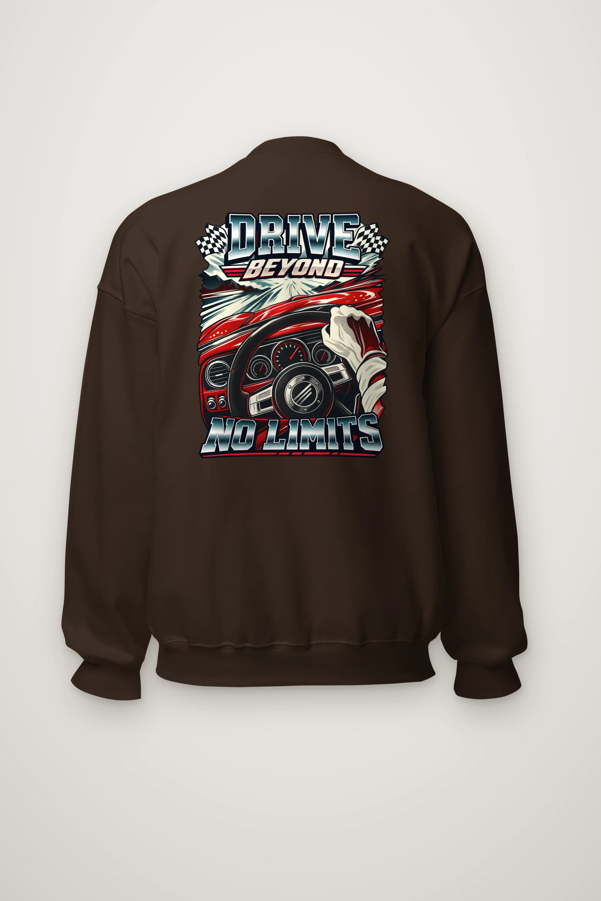 "Drive Beyond" Heavy Blend Unisex Crewneck Sweatshirt