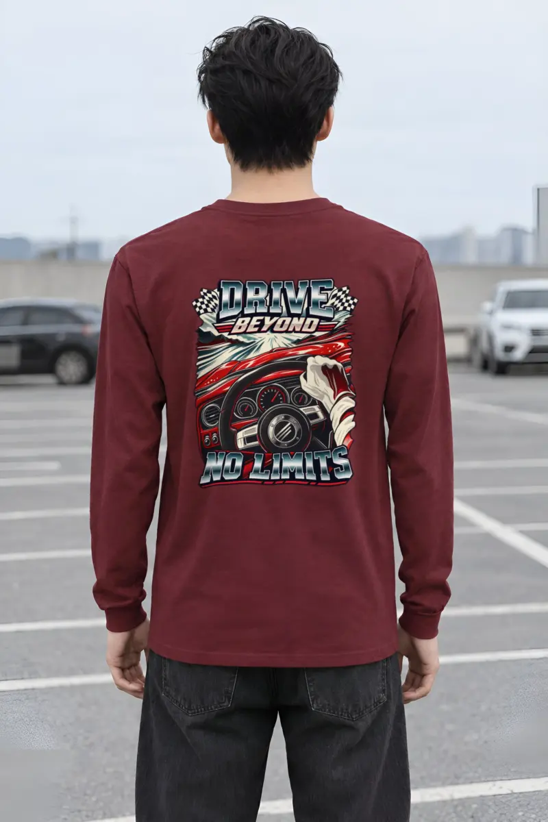 "Drive Beyond No Limits" Unisex Longsleeve T-shirt