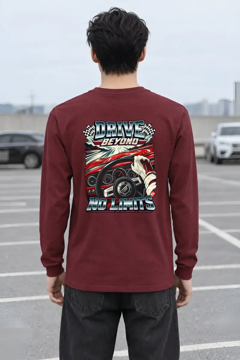"Drive Beyond No Limits" Unisex Longsleeve T-shirt