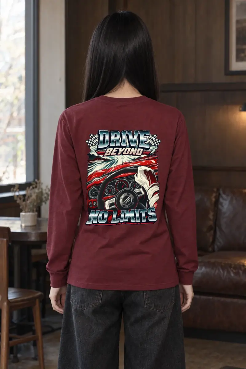 "Drive Beyond No Limits" Unisex Longsleeve T-shirt