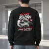 "Drive Further Than Yesterday" Heavy Blend Unisex Crewneck Sweatshirt