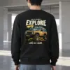 "Drive More Explore" Heavy Blend Unisex Crewneck Sweatshirt