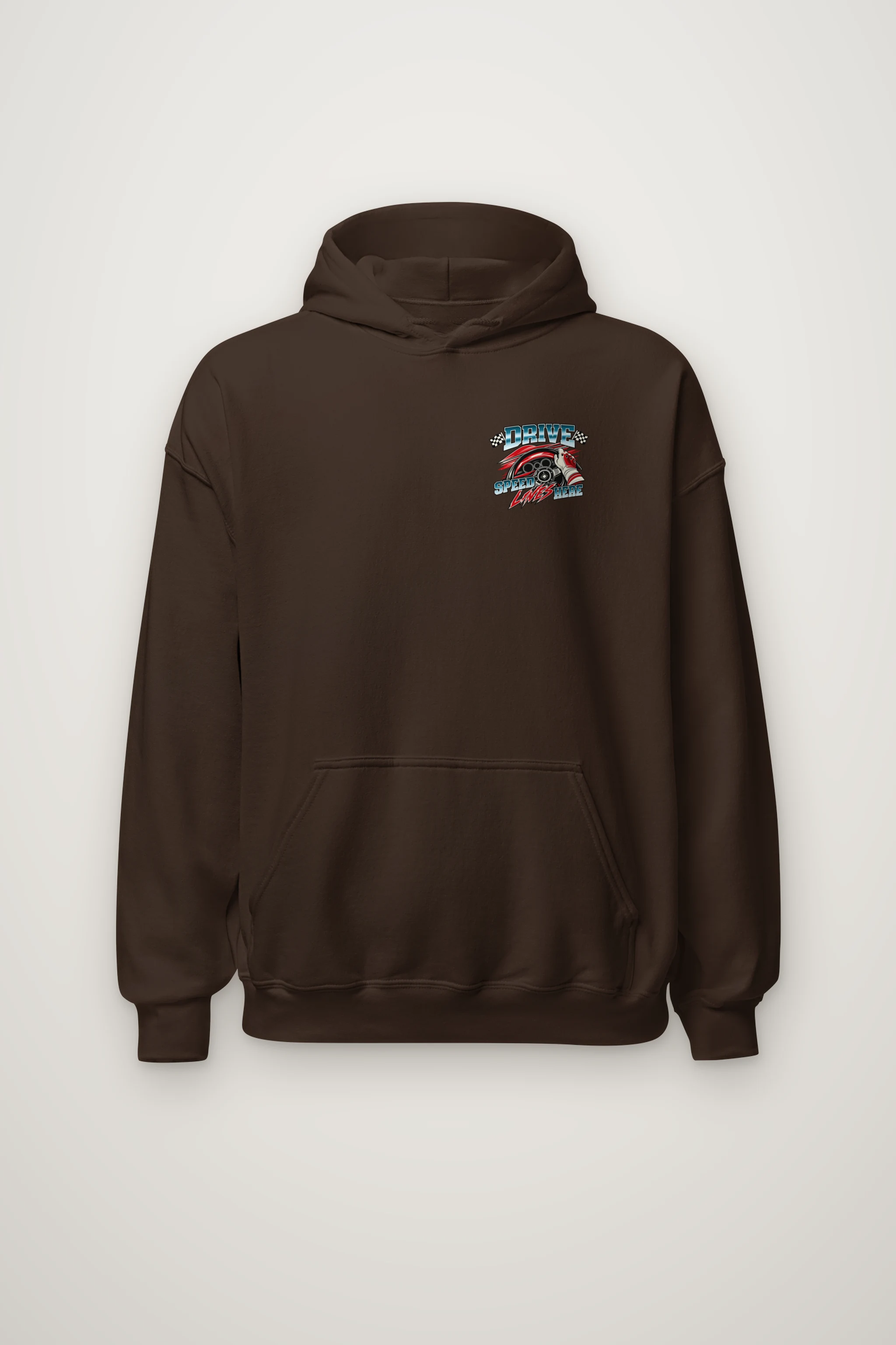 "Drive Speed Lives Here" Heavy Blend Unisex Pullover Hoodie