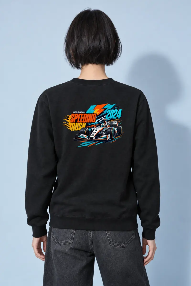 "Drive To Improve" Heavy Blend Unisex Crewneck Sweatshirt