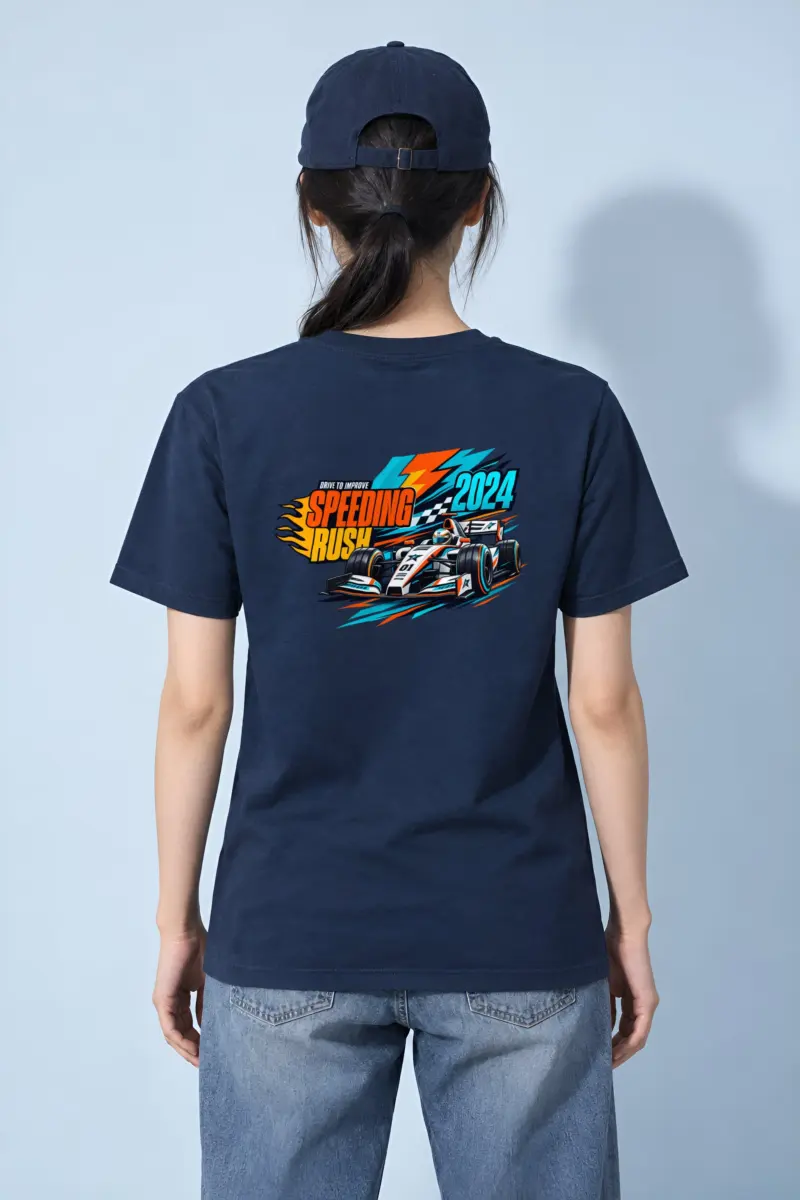 "Drive To Improve" Heavyweight Unisex Crewneck T-shirt