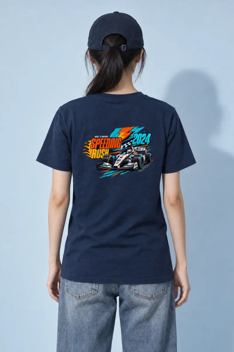 "Drive To Improve" Heavyweight Unisex Crewneck T-shirt | Gildan 5000