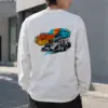 "Drive To Improve" Unisex Longsleeve T-shirt | Gildan 2400