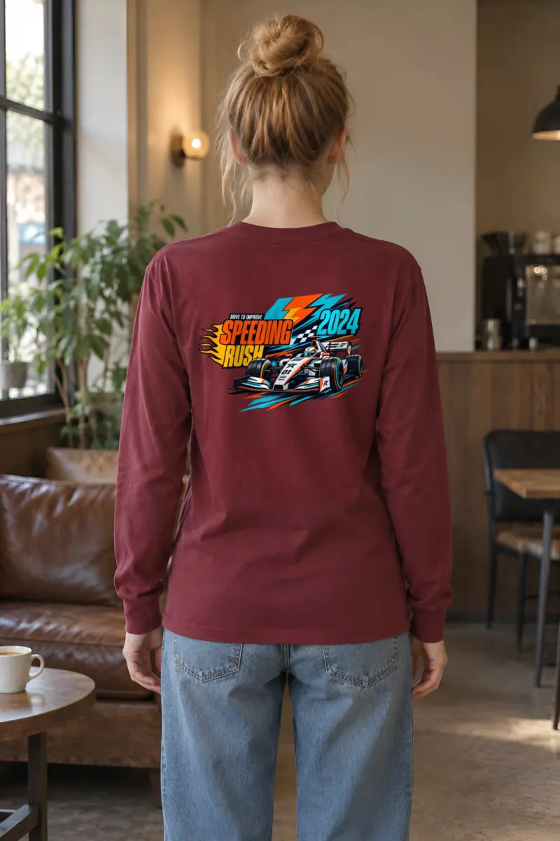 "Drive To Improve" Unisex Longsleeve T-shirt
