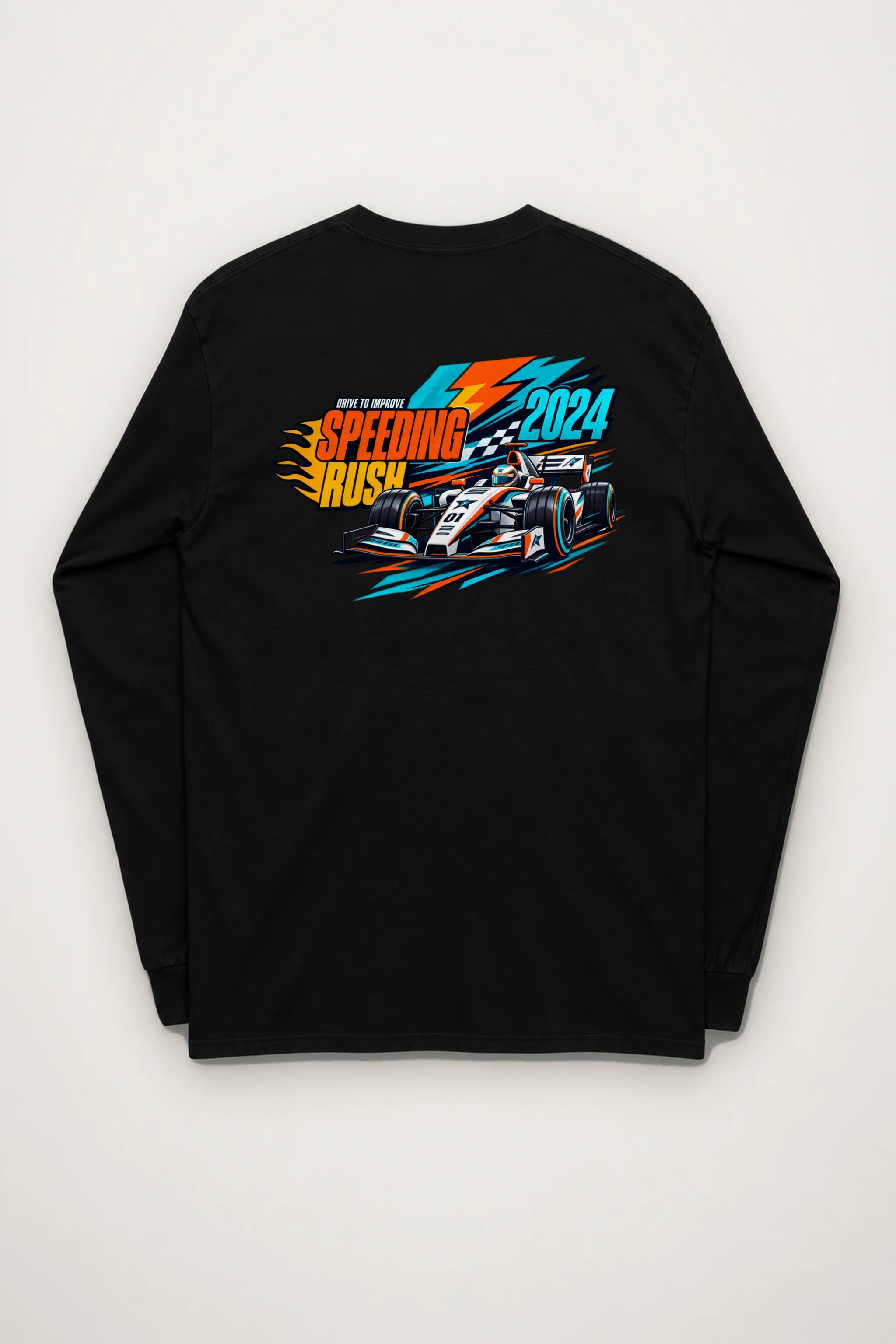 "Drive To Improve" Unisex Longsleeve T-shirt