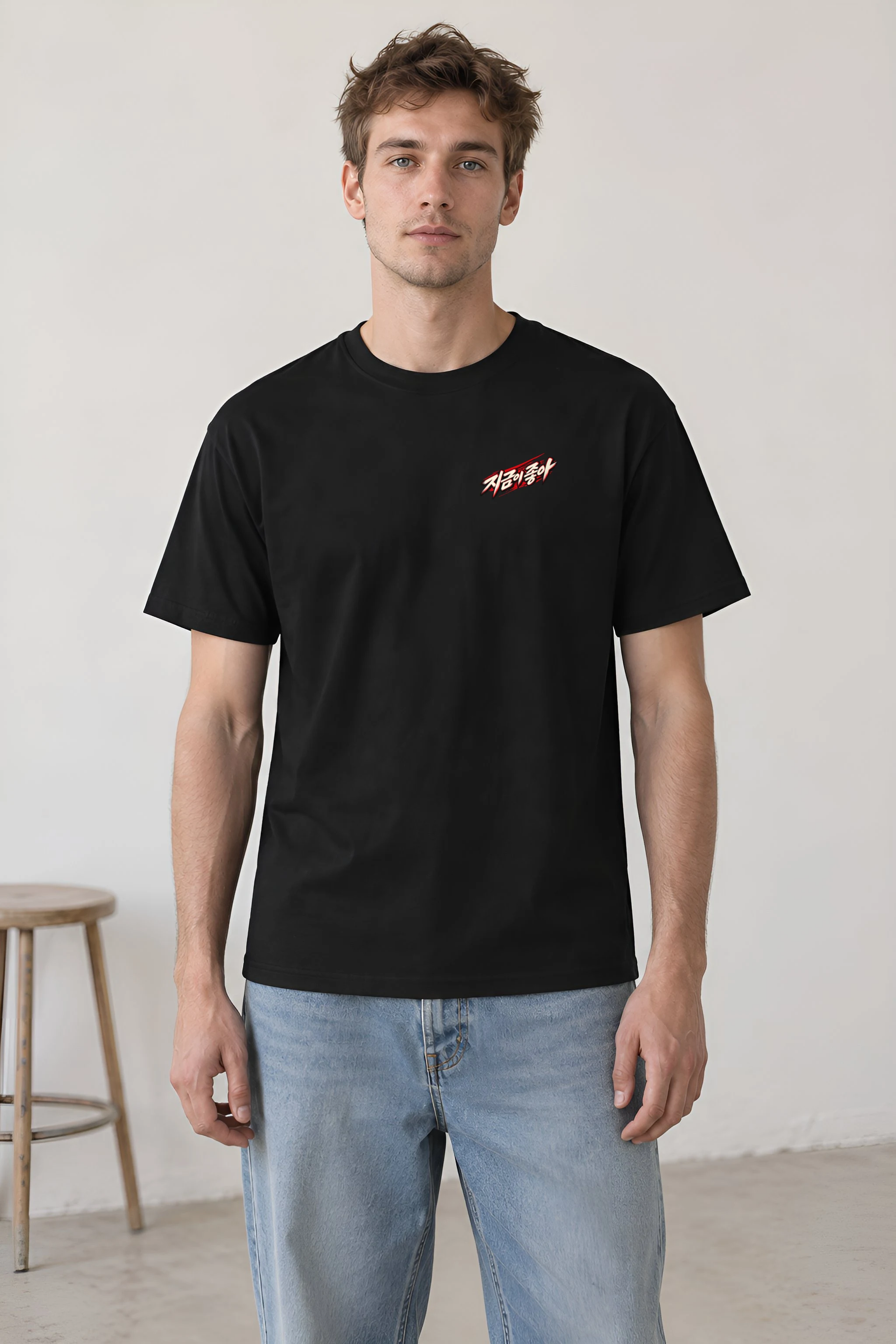"Driving Is Life" Heavyweight Unisex Crewneck T-shirt