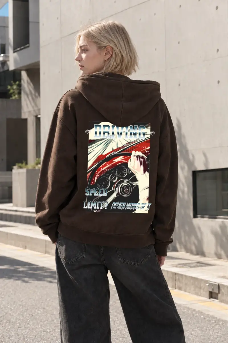 "Driving Speed Limit?" Heavy Blend Unisex Pullover Hoodie | Gildan 18500