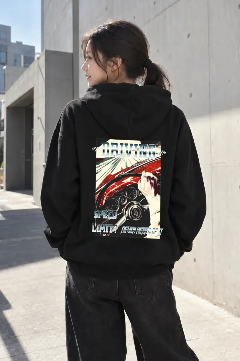“Driving Speed Limit?” Heavy Blend Unisex Pullover Hoodie | Gildan 18500