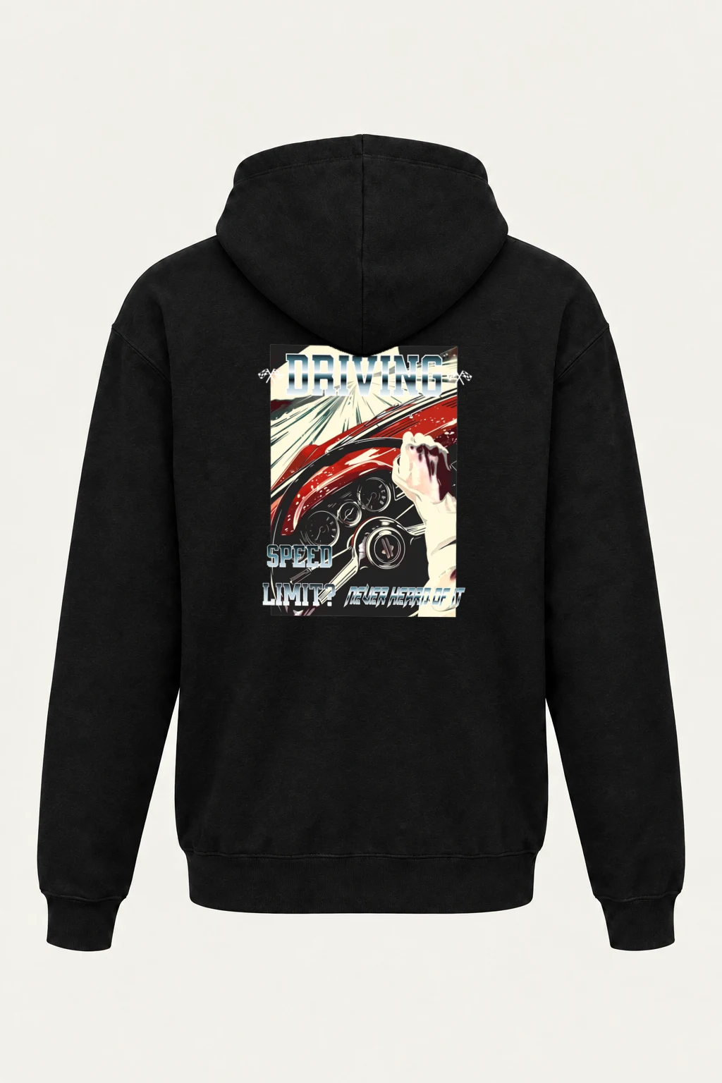 "Driving Speed Limit?" Heavy Blend Unisex Pullover Hoodie | Gildan 18500
