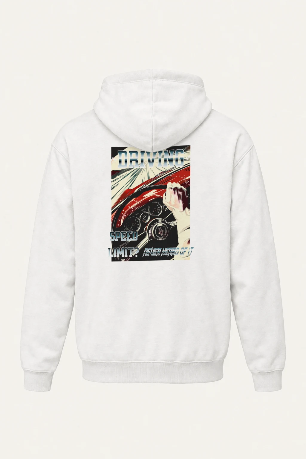 "Driving Speed Limit?" Heavy Blend Unisex Pullover Hoodie | Gildan 18500