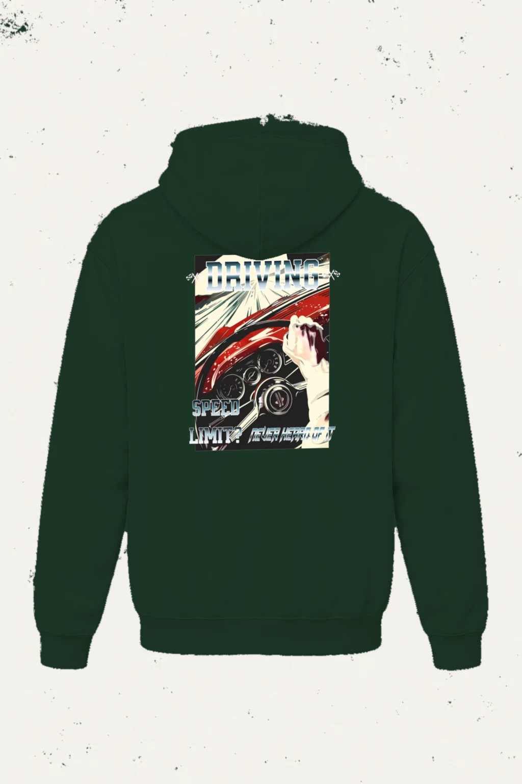 "Driving Speed Limit?" Heavy Blend Unisex Pullover Hoodie | Gildan 18500