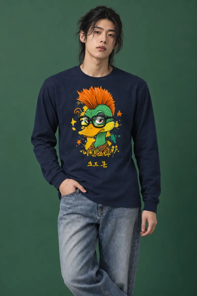 "Duck Mode On" Unisex Longsleeve T-shirt