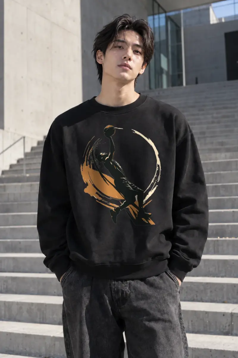 "Dunk Ascent" Heavy Blend Unisex Crewneck Sweatshirt | Gildan 18000