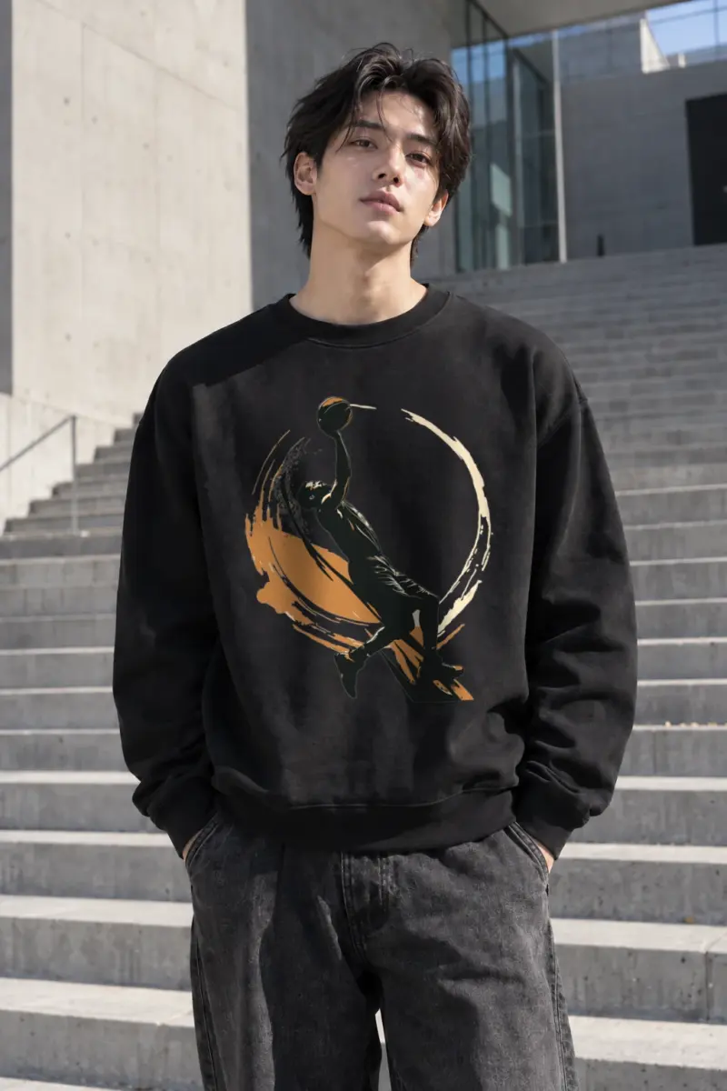 "Dunk Ascent" Heavy Blend Unisex Crewneck Sweatshirt | Gildan 18000