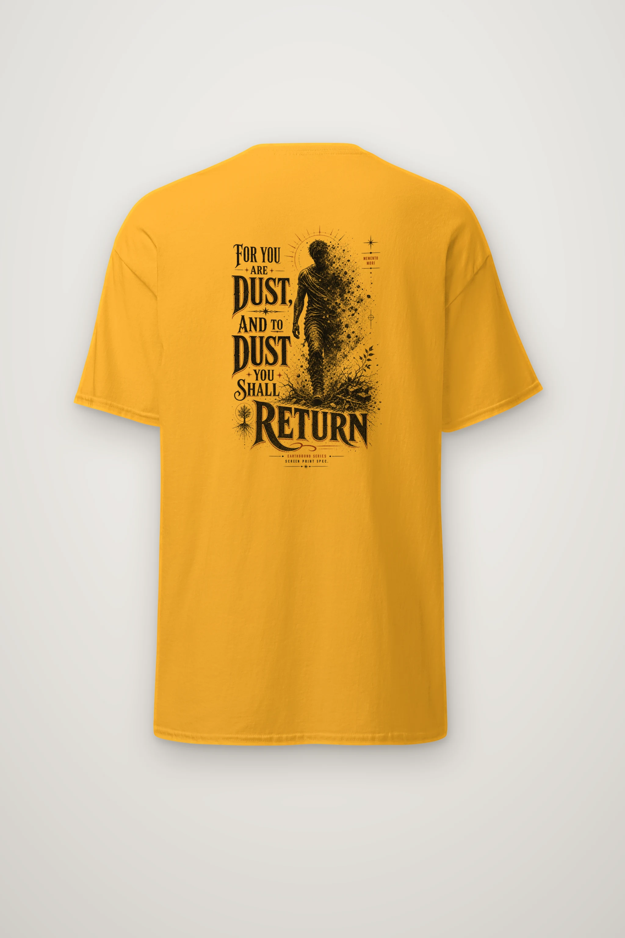 "Dust To Dust" Heavyweight Unisex Crewneck T-shirt