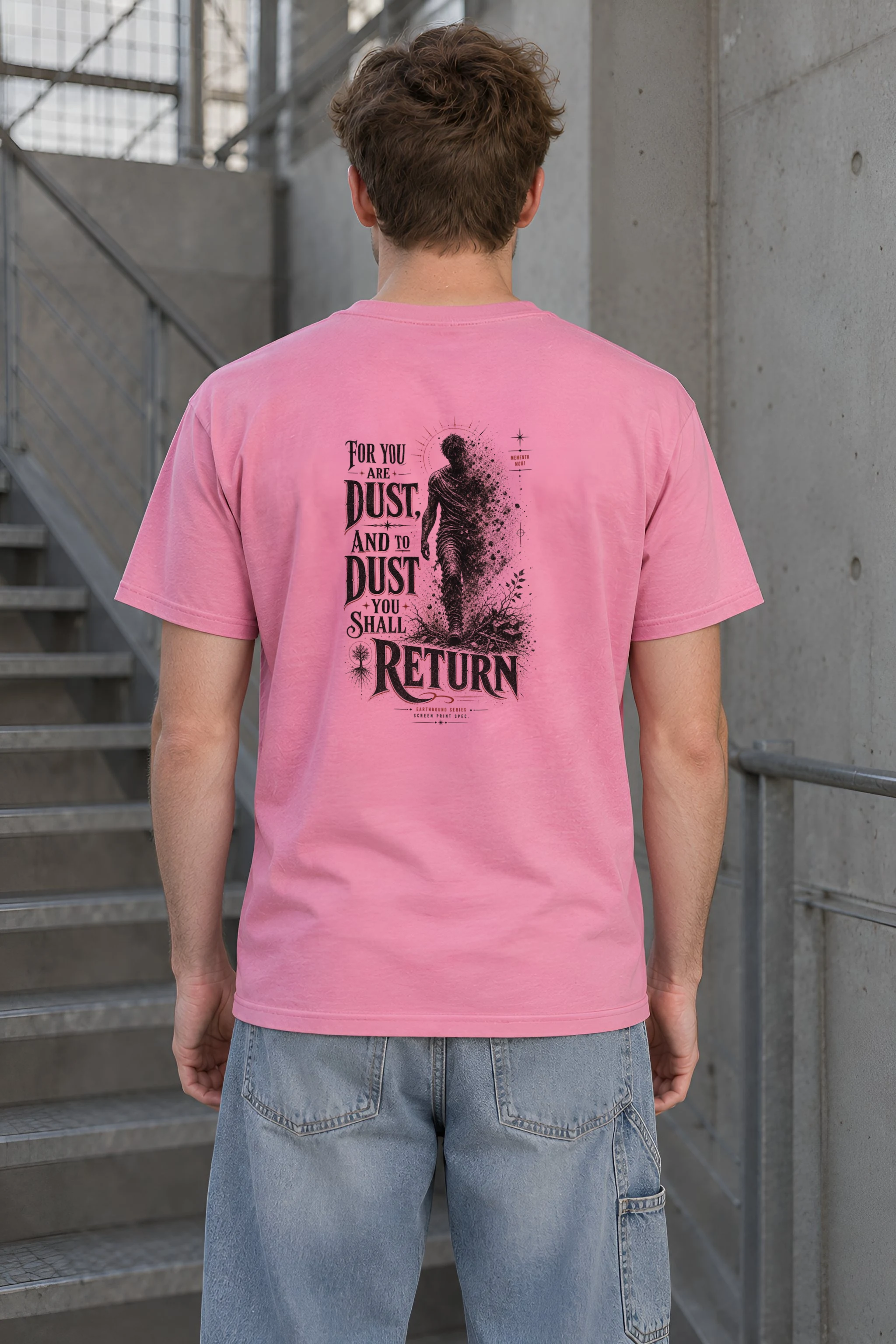 "Dust To Dust" Heavyweight Unisex Crewneck T-shirt