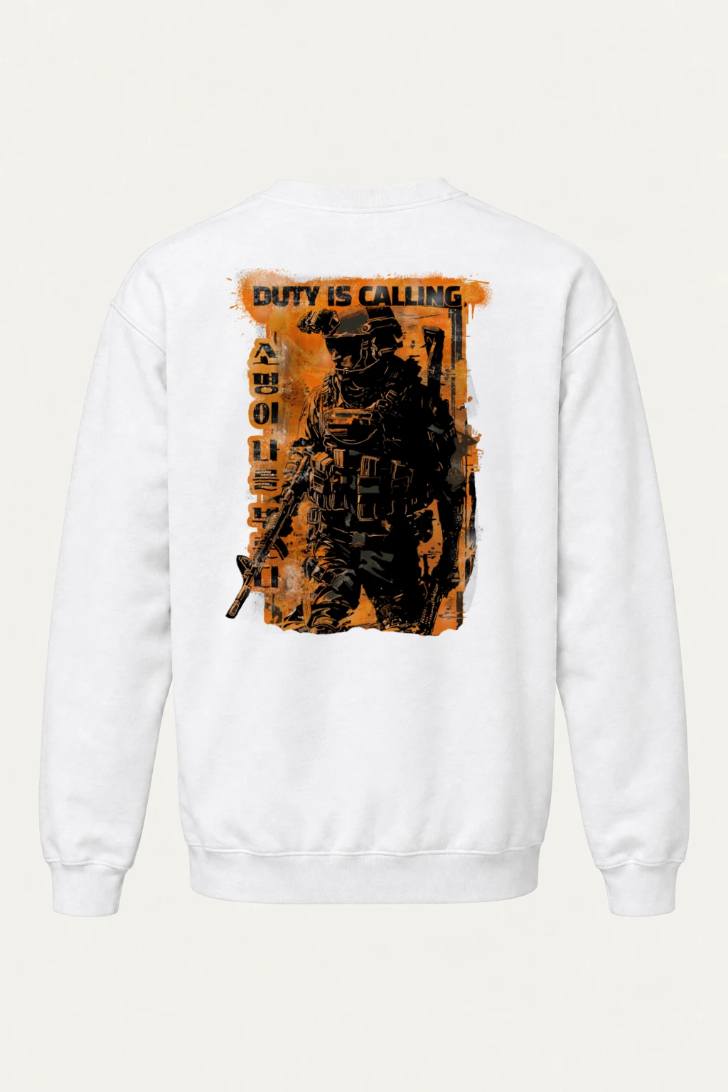 "Duty Is Calling" Heavy Blend Unisex Crewneck Sweatshirt | Gildan 18000