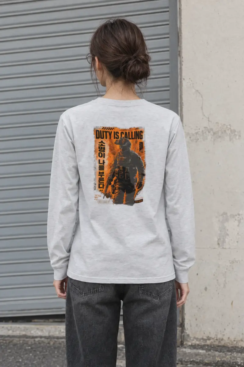 "Duty Is Calling" Unisex Longsleeve T-shirt