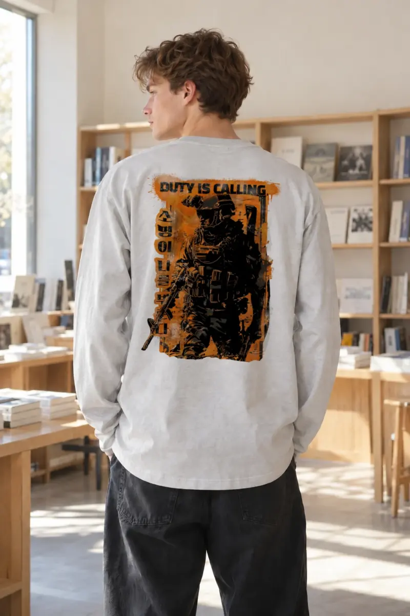 “Duty Is Calling” Unisex Longsleeve T-shirt | Gildan 2400
