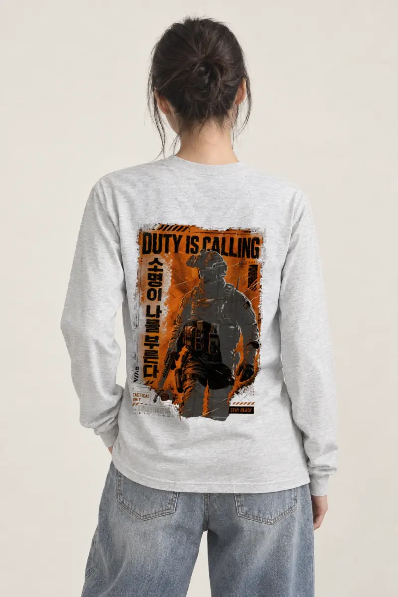 "Duty Is Calling" Unisex Longsleeve T-shirt