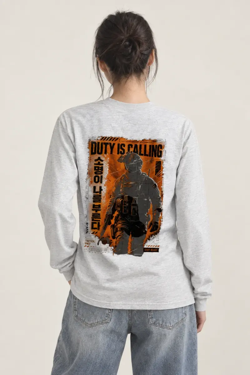"Duty Is Calling" Unisex Longsleeve T-shirt