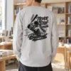 "Dynamic Basketball Motion" Unisex Longsleeve T-shirt | Gildan 2400