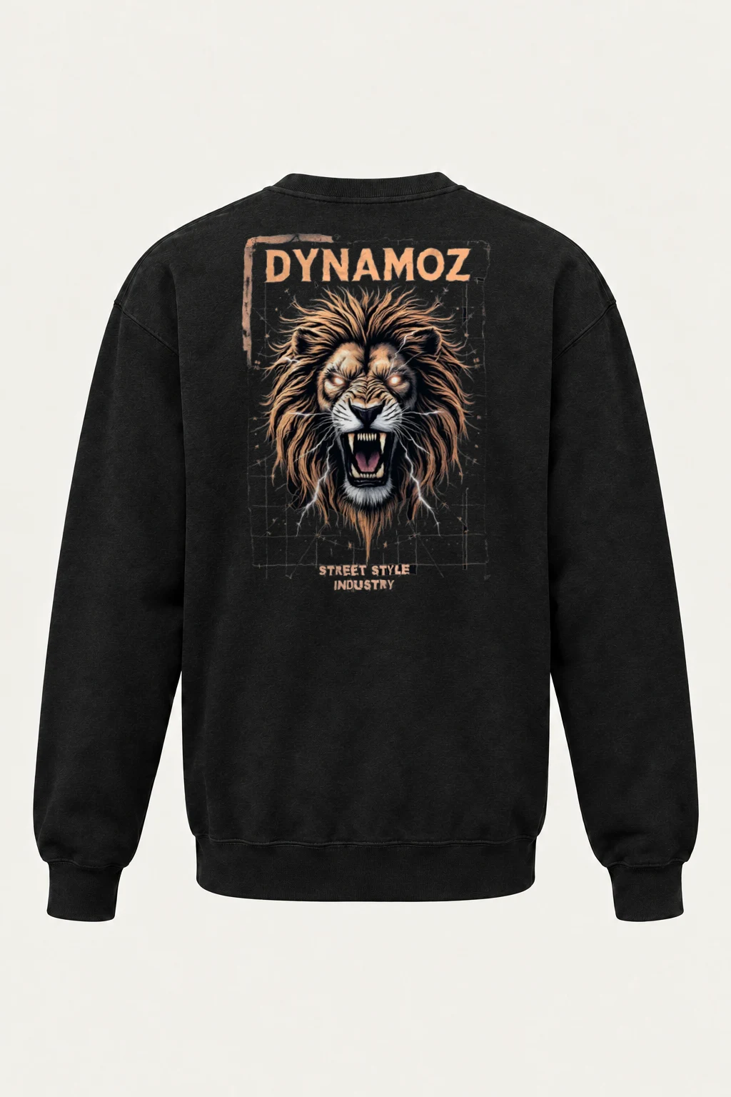 "Dynamoz Lion Roar" Heavy Blend Unisex Crewneck Sweatshirt | Gildan 18000