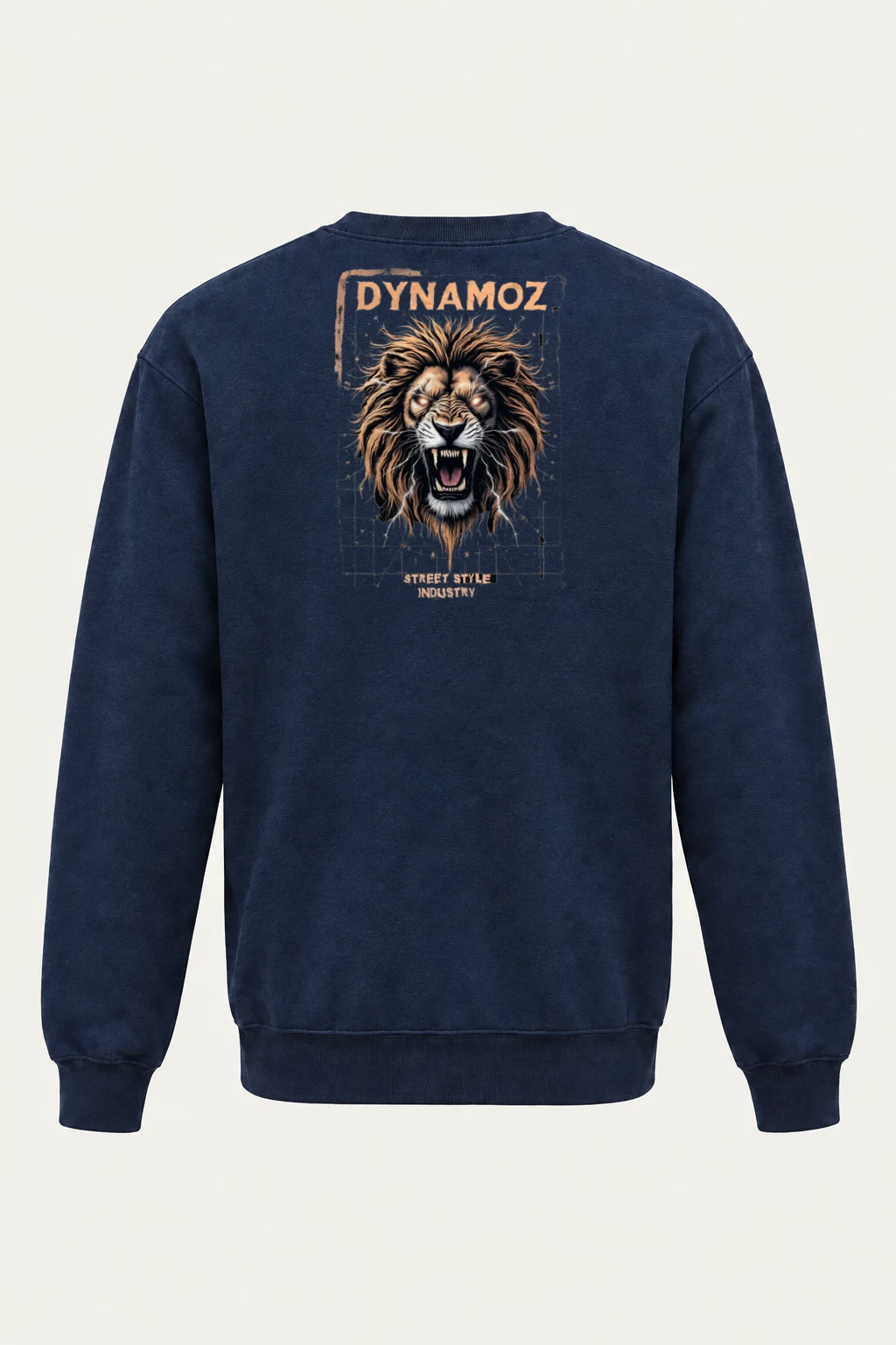 "Dynamoz Lion Roar" Heavy Blend Unisex Crewneck Sweatshirt | Gildan 18000