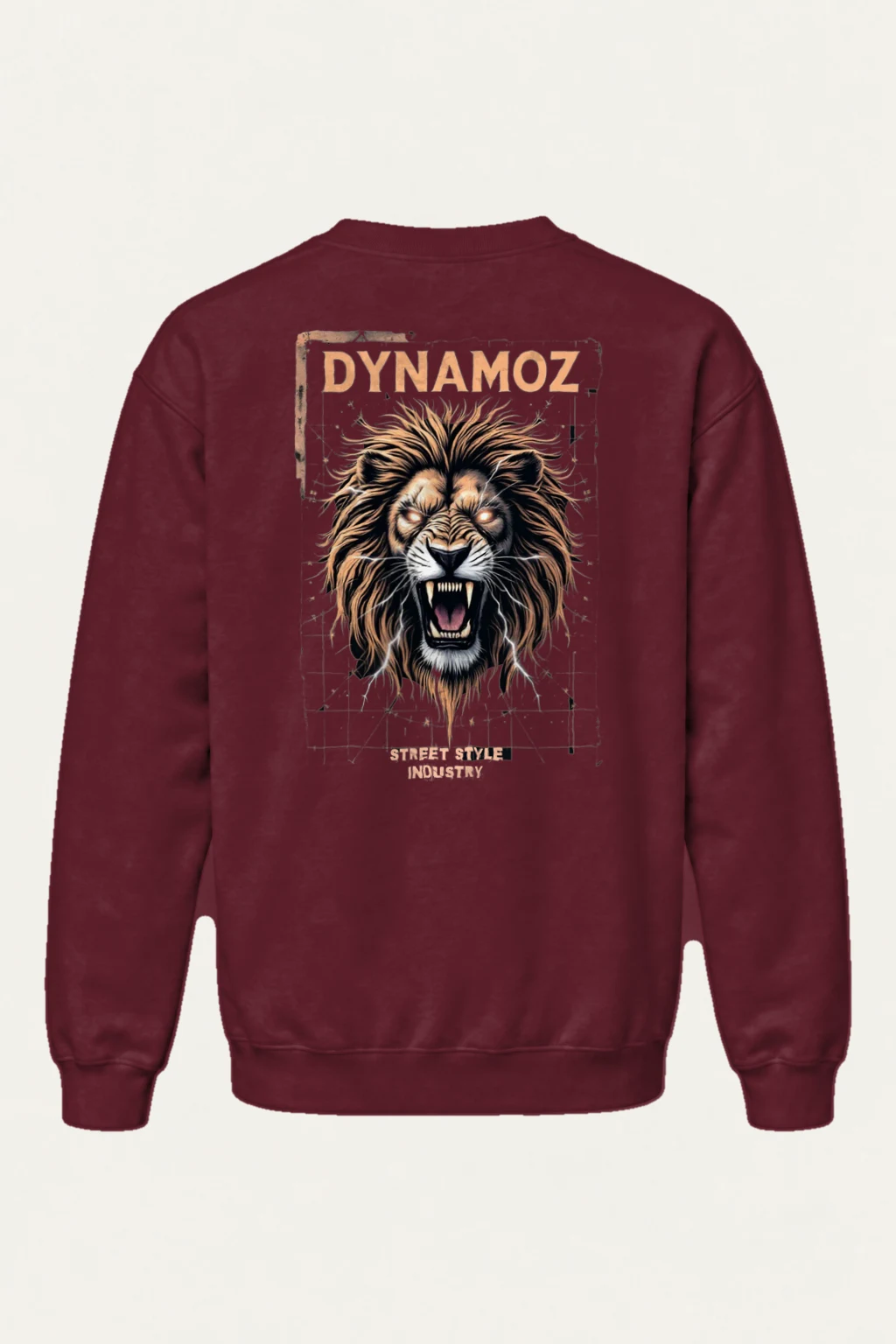 "Dynamoz Lion Roar" Heavy Blend Unisex Crewneck Sweatshirt | Gildan 18000