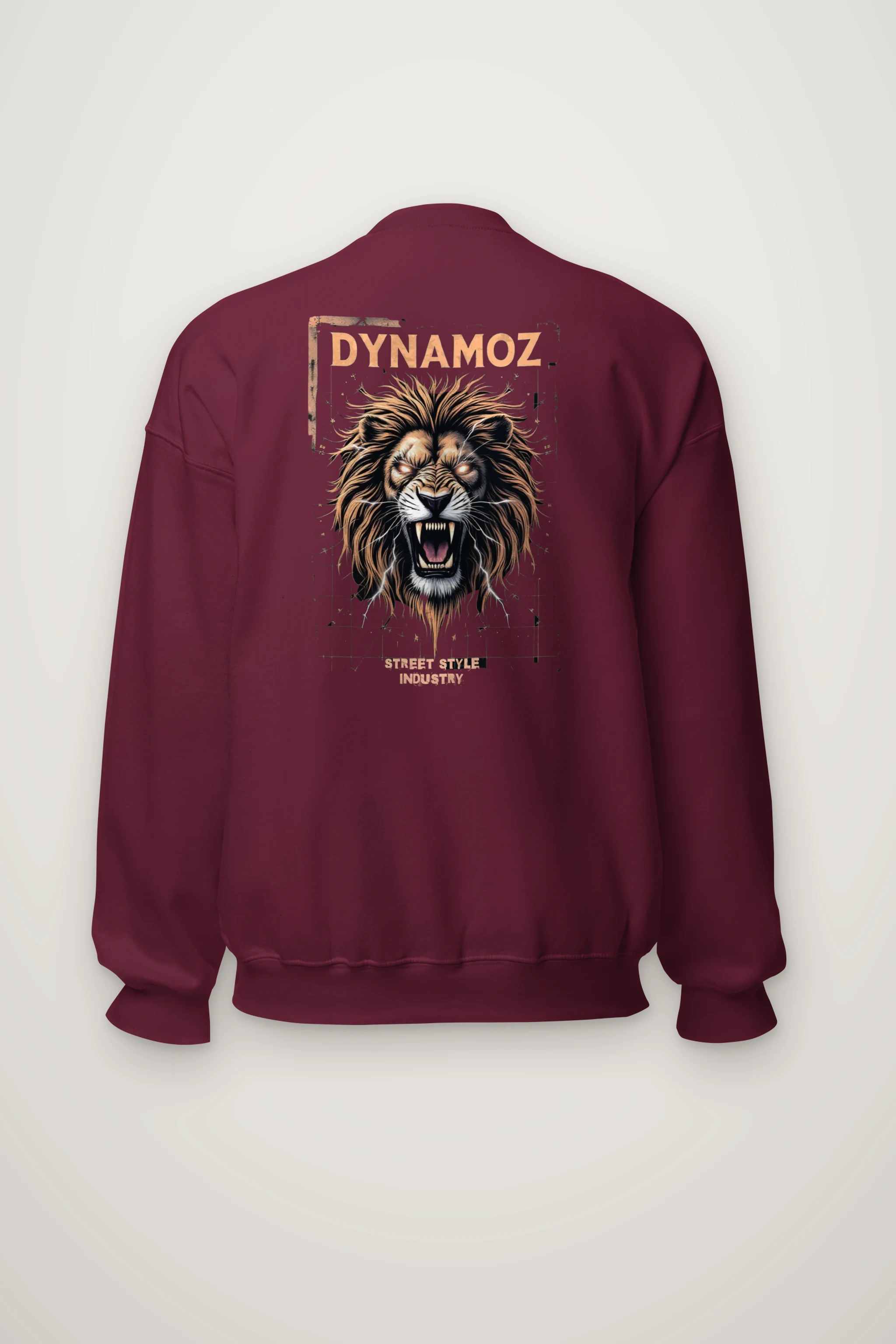 "Dynamoz Lion Roar" Heavy Blend Unisex Crewneck Sweatshirt