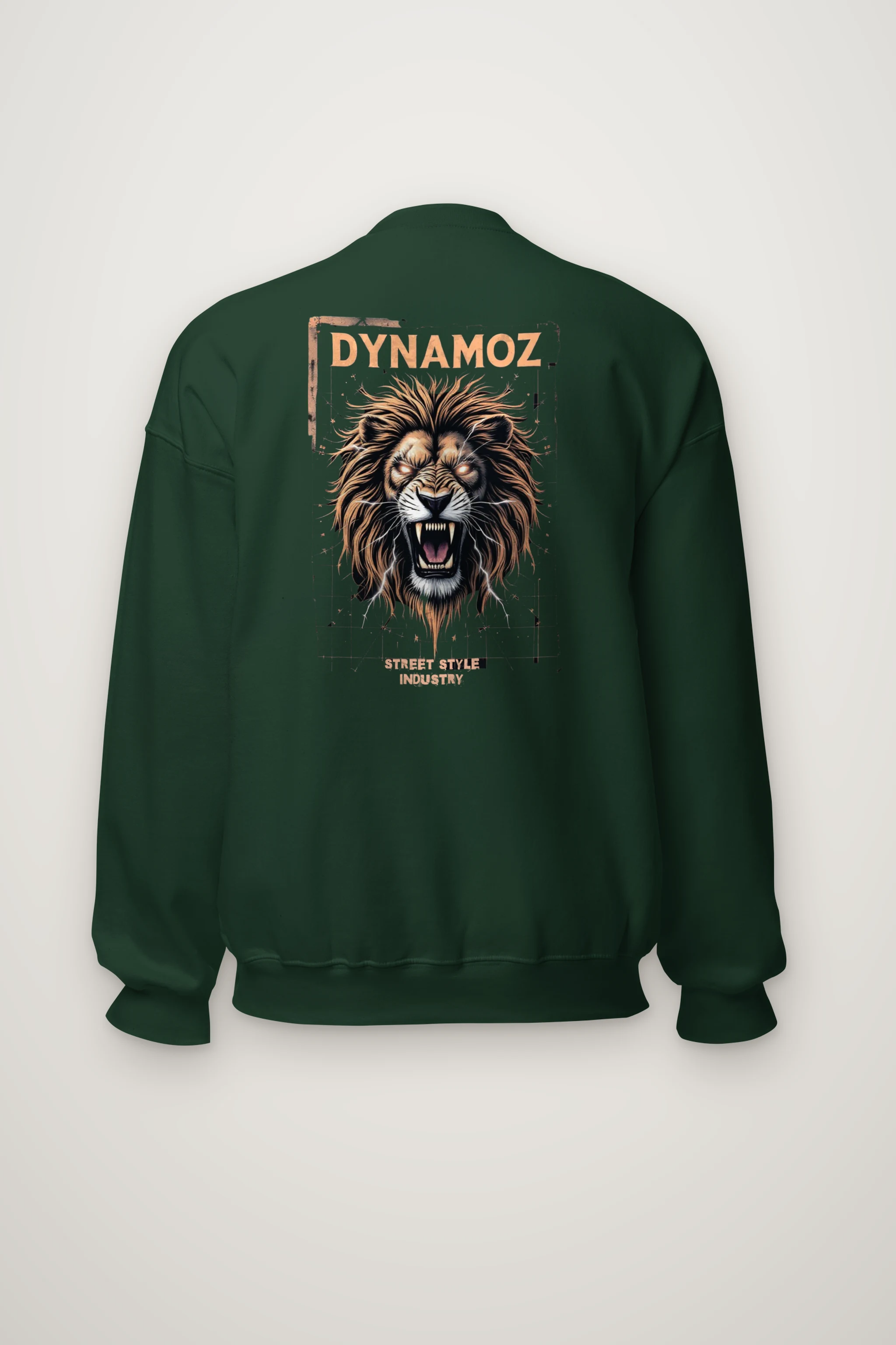 "Dynamoz Lion Roar" Heavy Blend Unisex Crewneck Sweatshirt