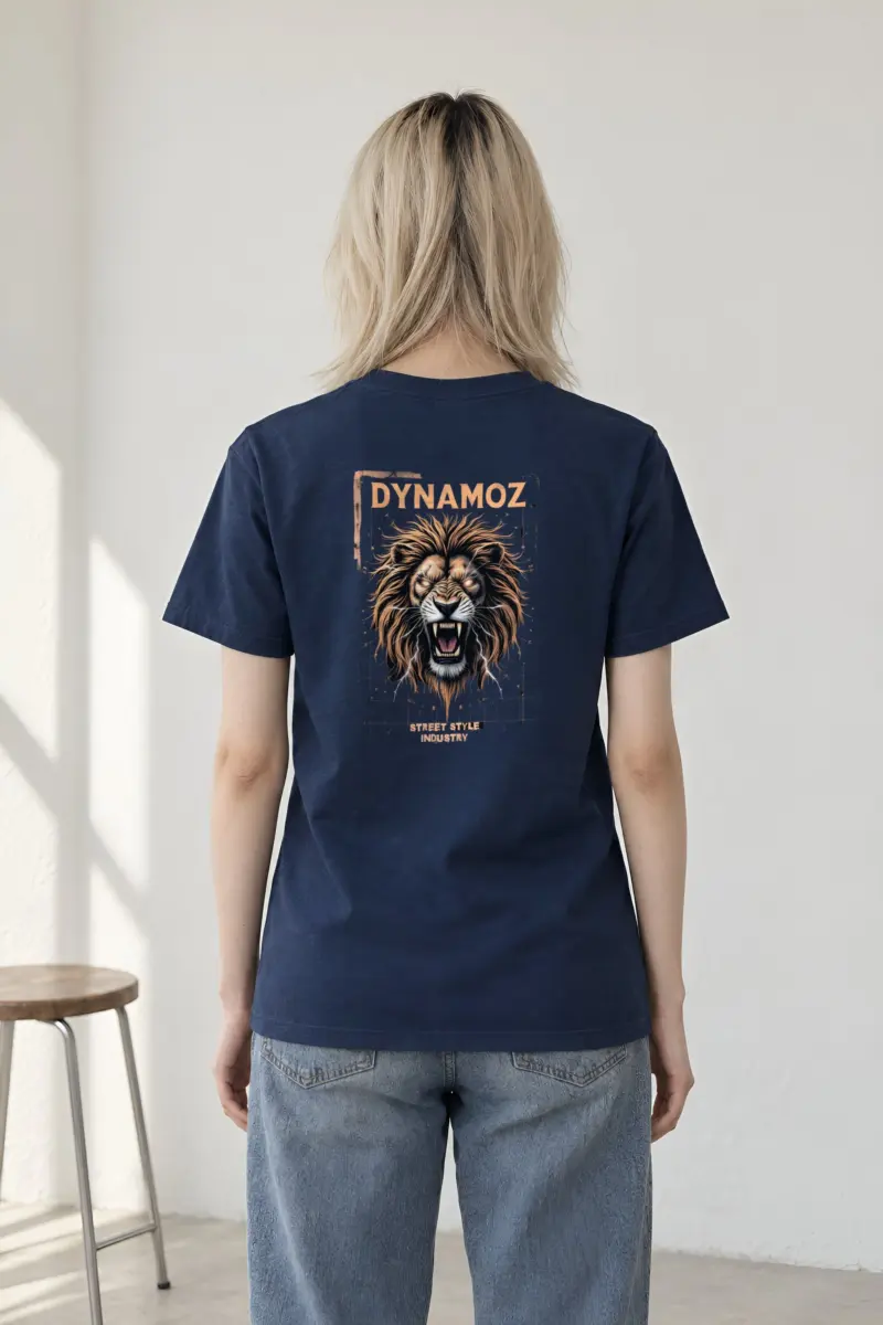 "DynamoZ Lion Roar" Heavyweight Unisex Crewneck T-shirt