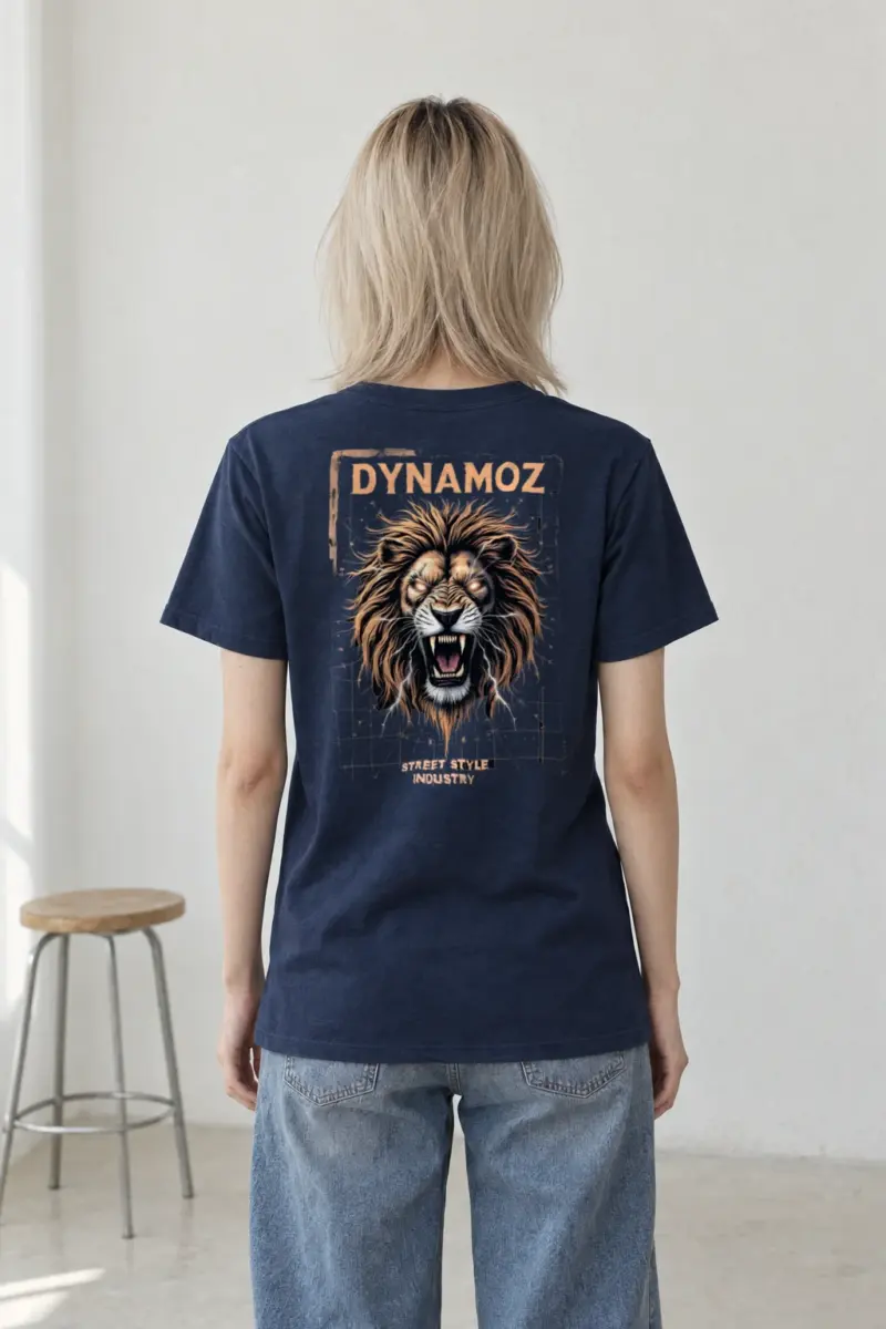 "DynamoZ Lion Roar" Heavyweight Unisex Crewneck T-shirt