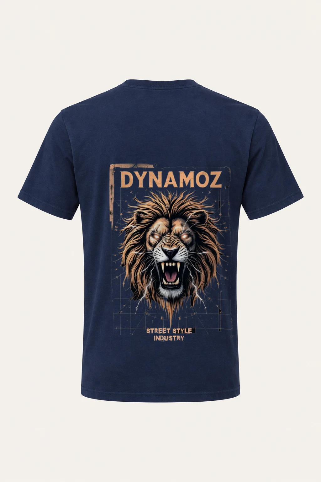 "DynamoZ Lion Roar" Heavyweight Unisex Crewneck T-shirt | Gildan 5000