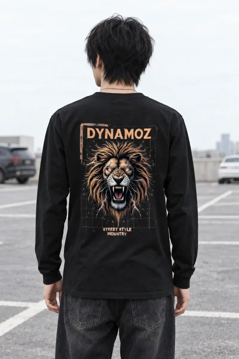 "Dynamoz Lion" Unisex Longsleeve T-shirt