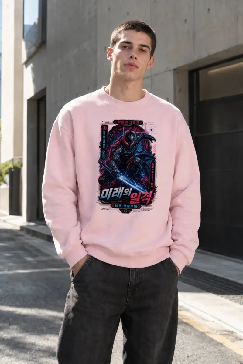 "강철의 그림자" Heavy Blend Unisex Crewneck Sweatshirt | Gildan 18000
